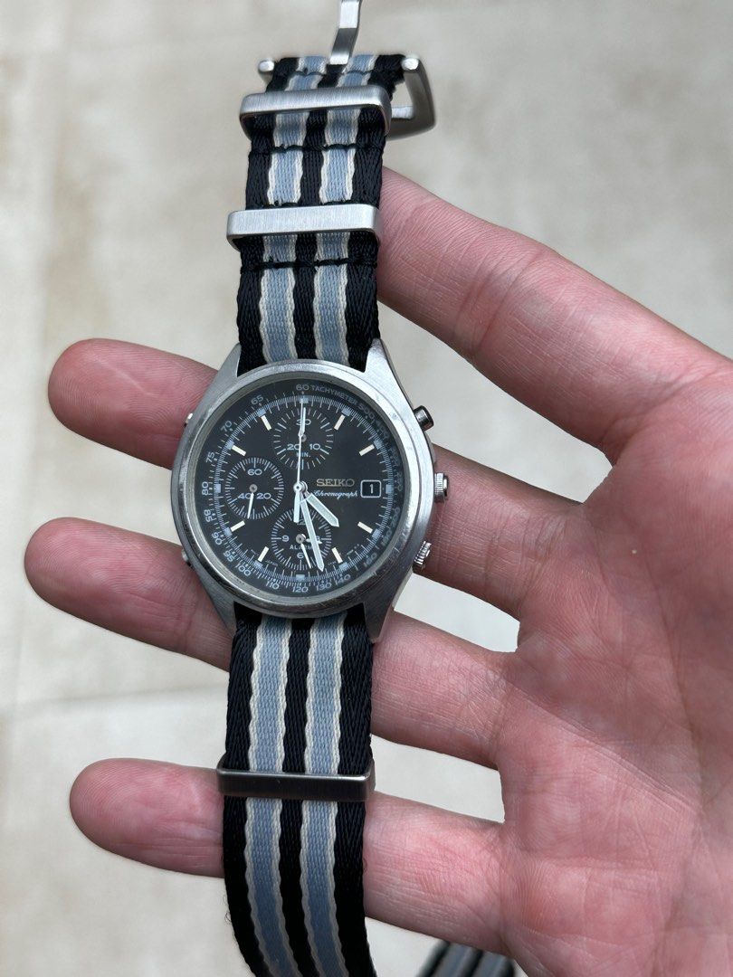 Seiko quartz alarm new arrivals chronograph