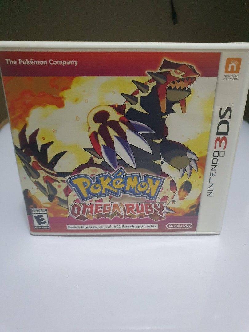 Selling Pokemon Omega Ruby(3DS) (Category: Nintendo) located in Quezon City. Submitted by itemsforadoption (Listing ID 1263302653, Image 1). Description: Rfs: Its 2023! Happy New Year! Hoping you have a good year ahead of you! If you have questions feel free to send a message. Though I'll most likely be able to reply from 10am to 8pm. Please be patient and understanding. Decluttering games and items that I've picked up or for friends and family. 