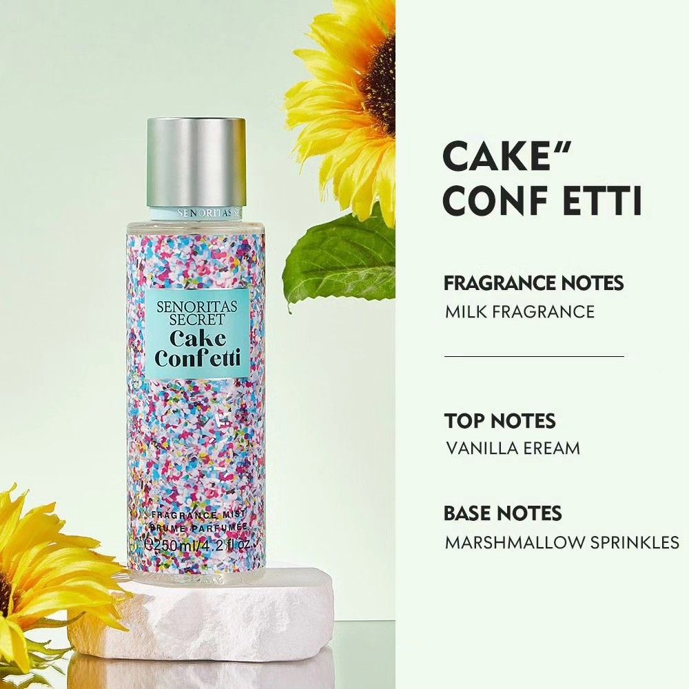Senoritas Secret Body Mists Cake Confetti Fruit Crush