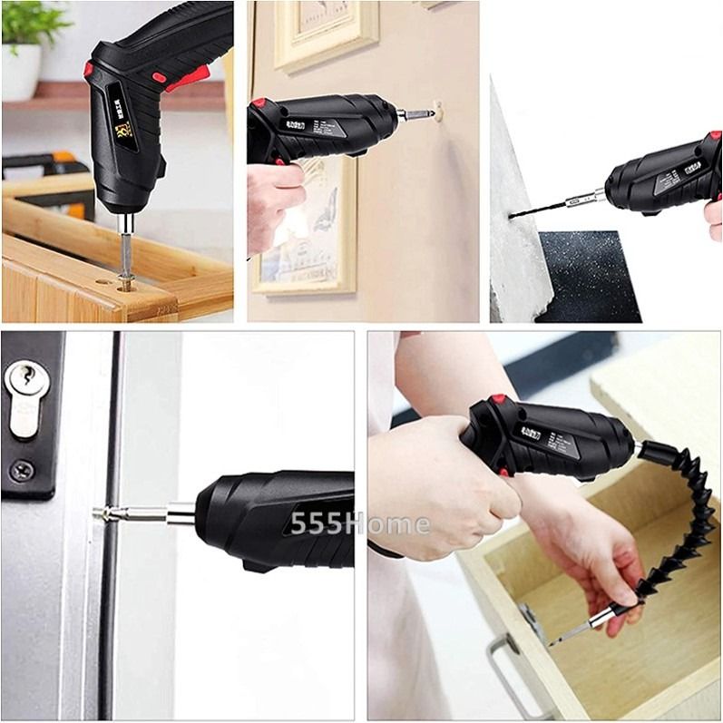 SG Mini Electric Screwdriver Set USB Power Tool Kit Cordless