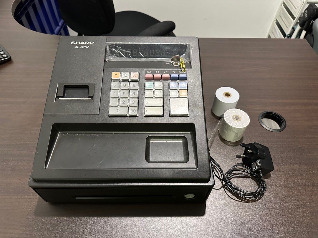 Sharp XEA107 Cash Register, Computers & Tech, Office & Business