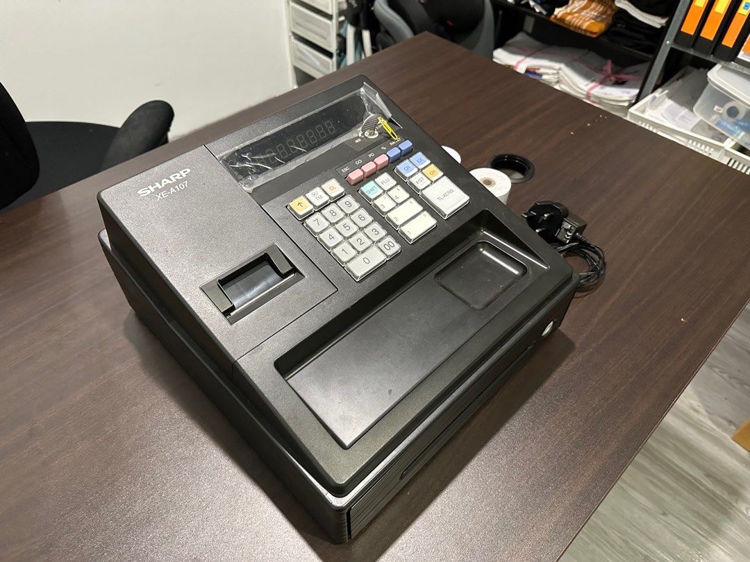 Sharp XEA107 Cash Register, Computers & Tech, Office & Business