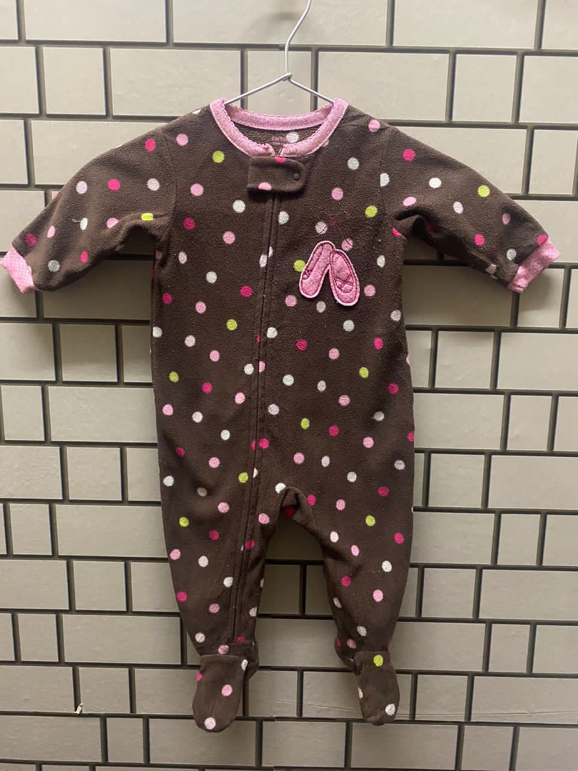 Polka dot hot sale sleepsuit