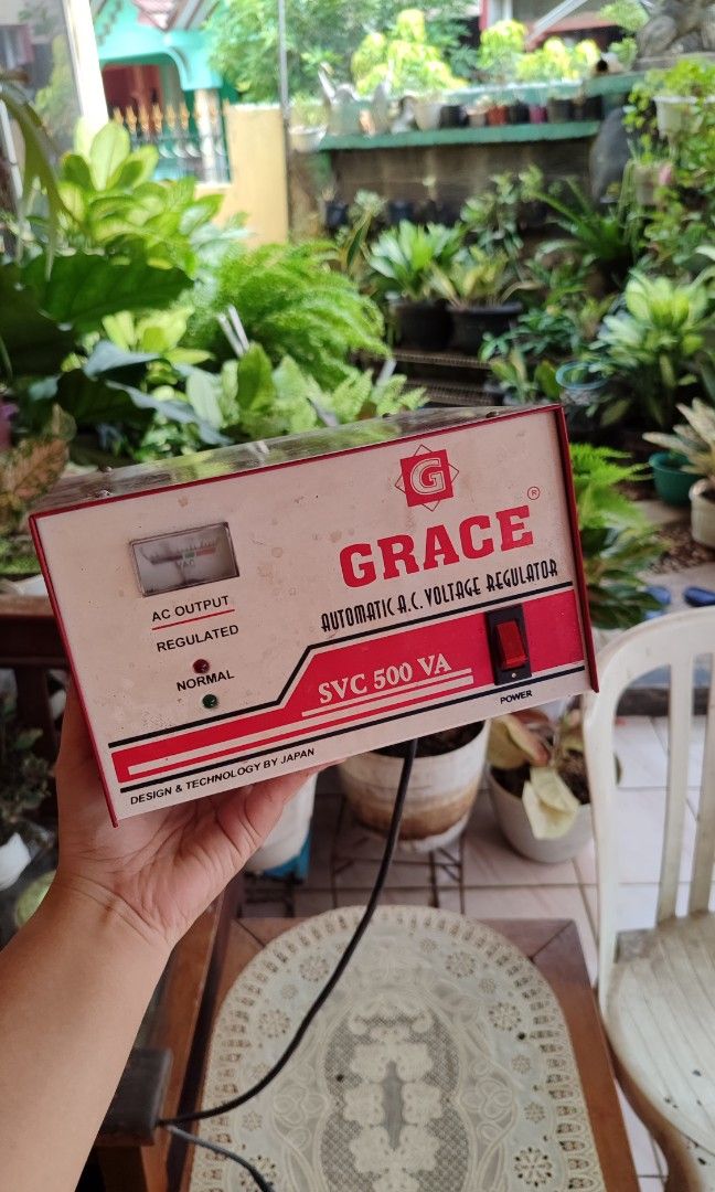 Stabilizer listrik Grace 500VA, Barang Yang Dicari di Carousell