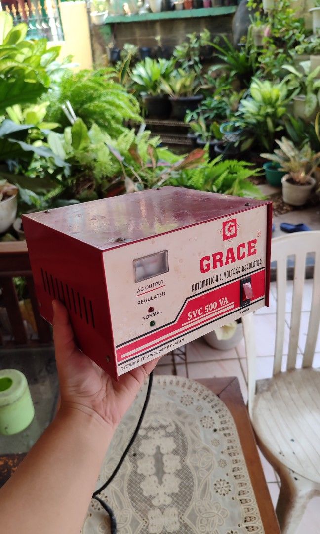 Stabilizer listrik Grace 500VA, Barang Yang Dicari di Carousell