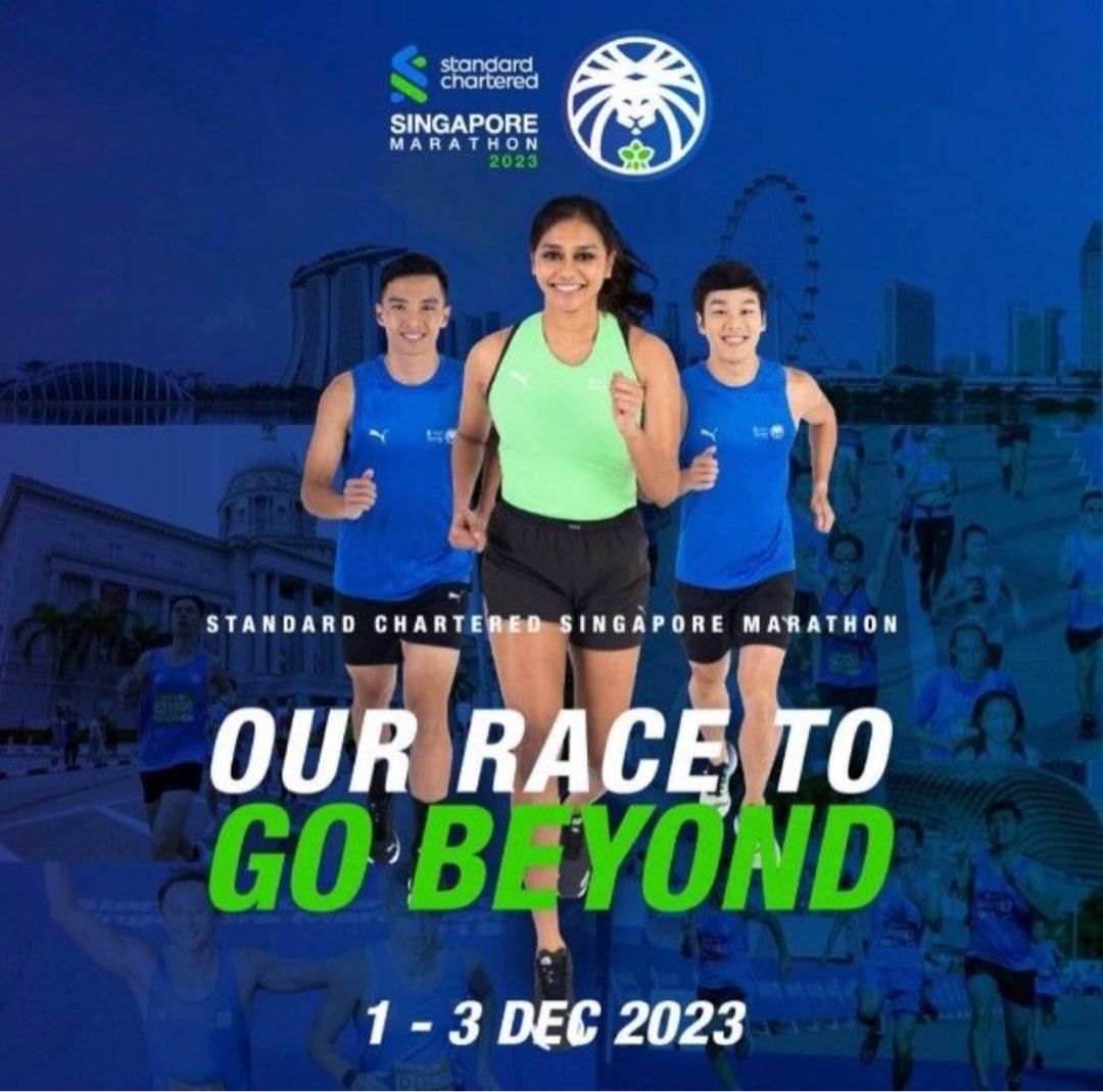 Standard Chartered Marathon 2023 10km for sale 70, Tickets