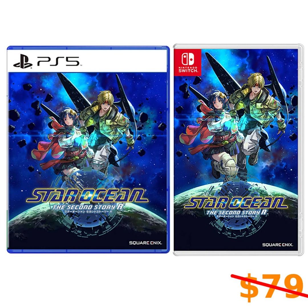 Star Ocean: The Second Story R Brand New (PS5/Nintendo Switch), Video  Gaming, Video Games, PlayStation on Carousell