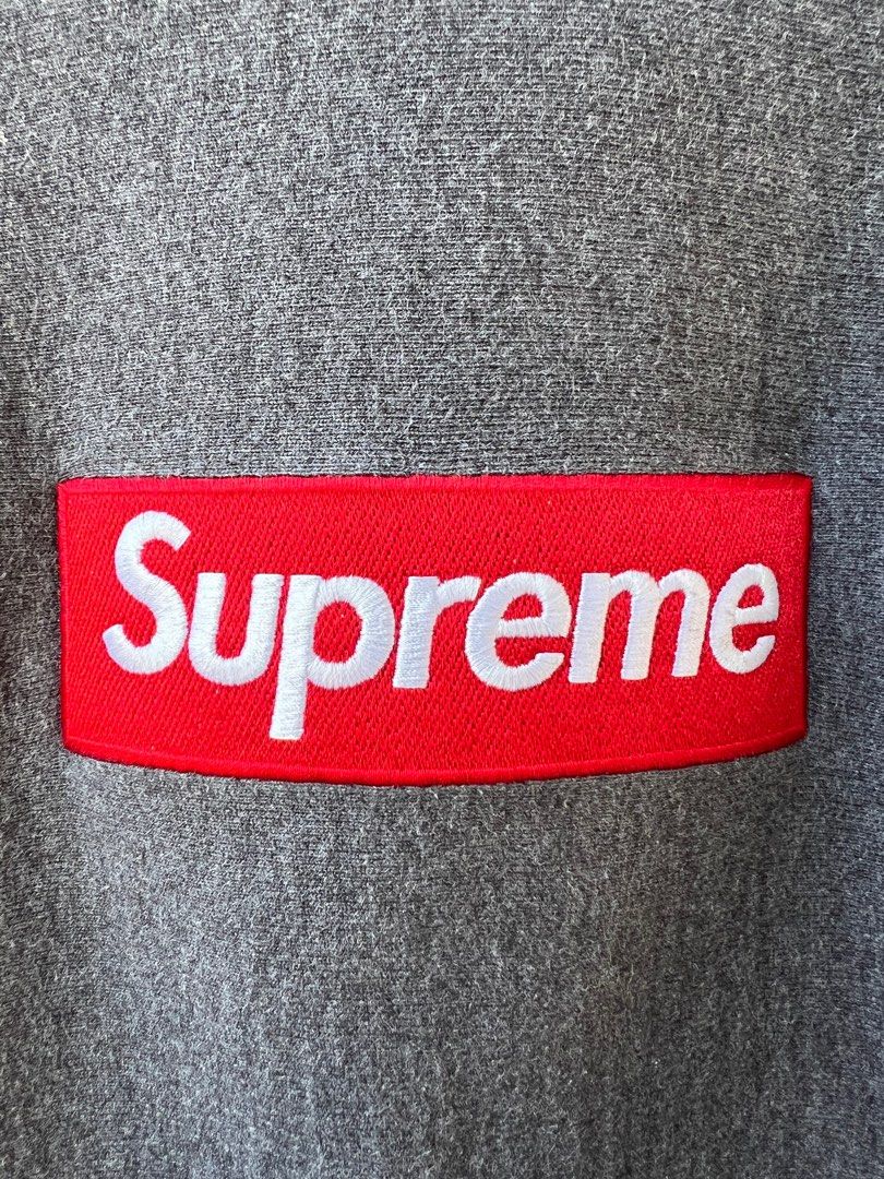 Supreme Supreme Box Logo Hooded Sweatshirt (FW21) Charcoal
