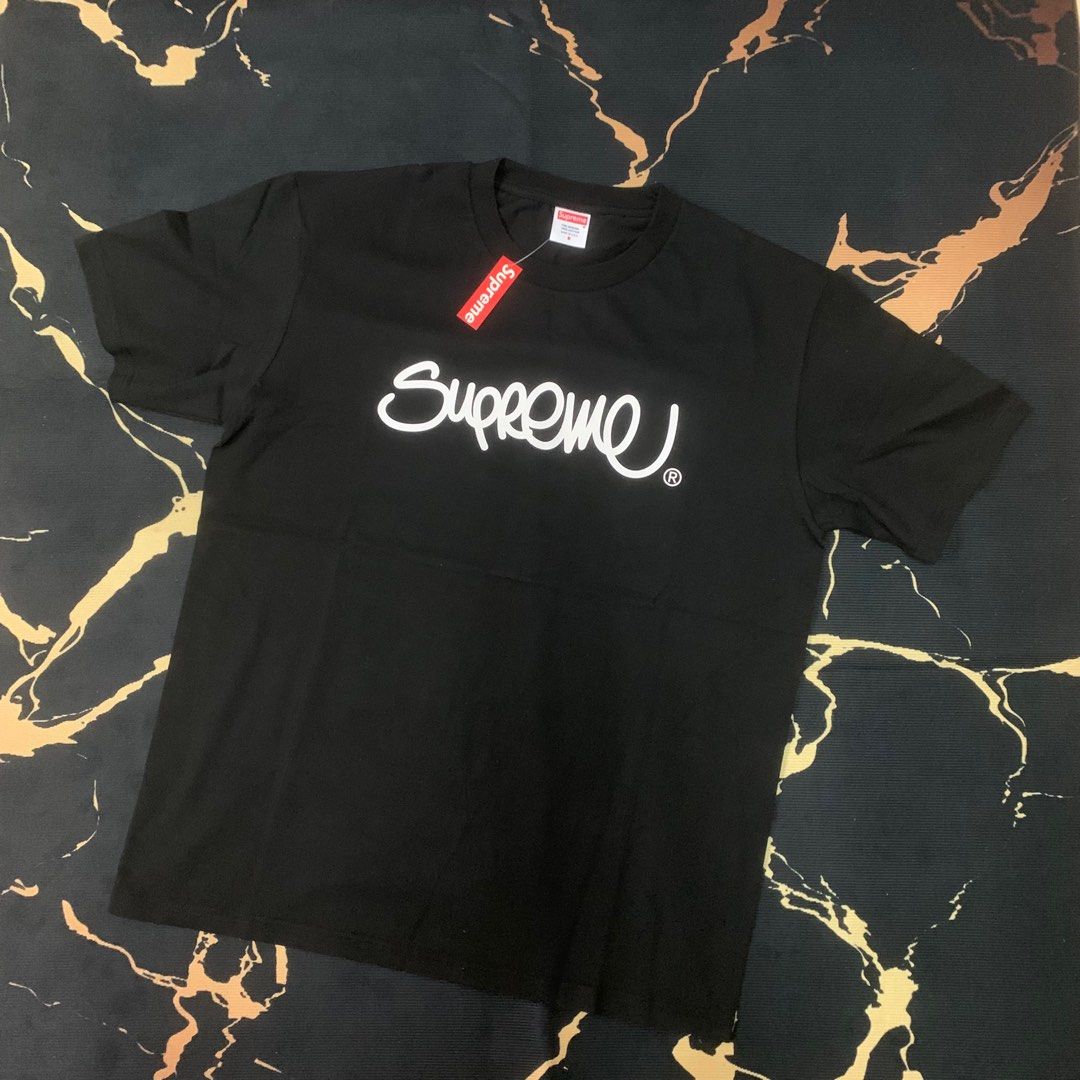 Supreme Black Shirt, Men's Fashion, Tops & Sets, Tshirts & Polo Shirts on  Carousell