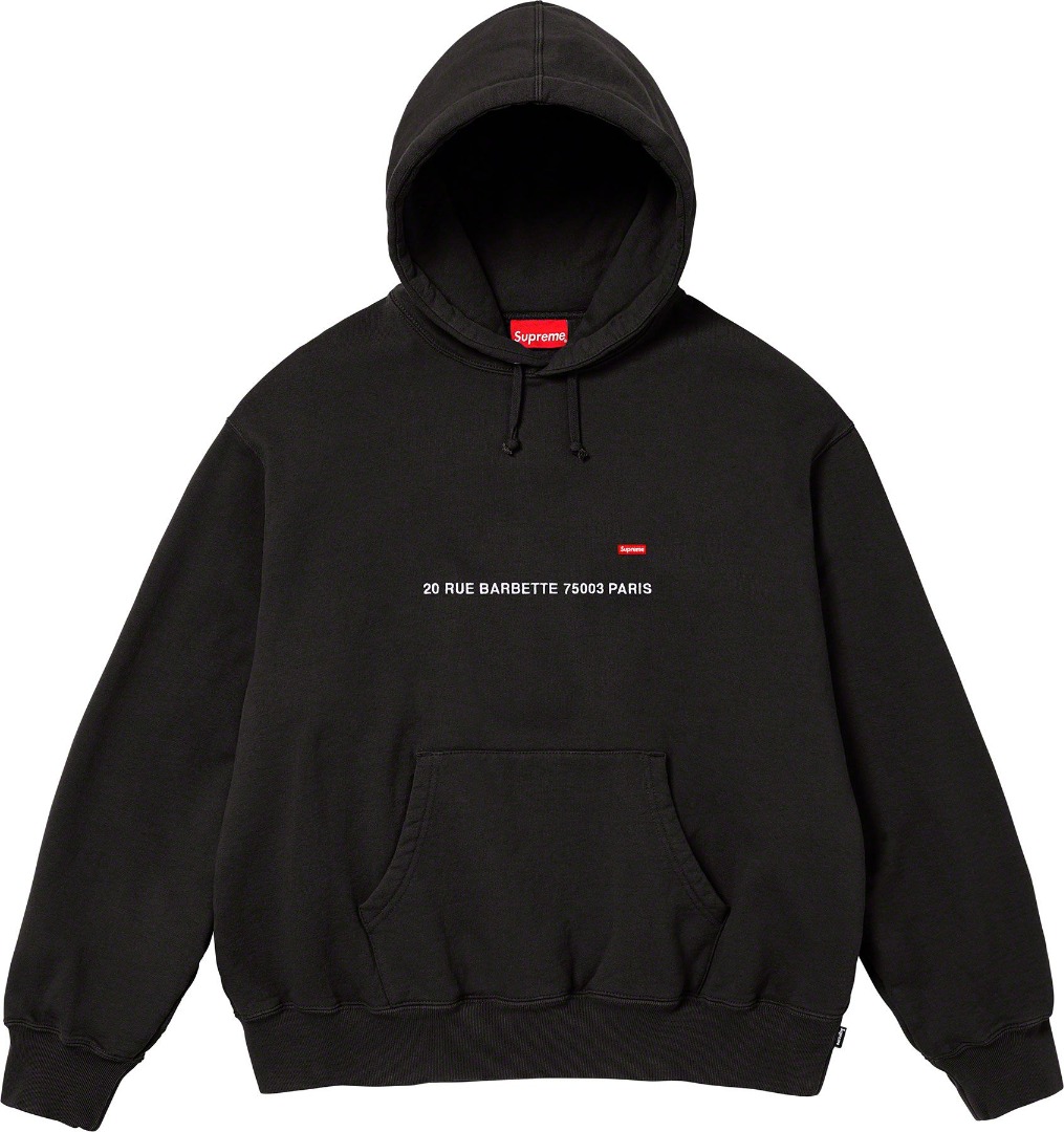 SUPREME SHOP SMALL BOX HOODED SWEATSHIRT, Men's Fashion, Tops