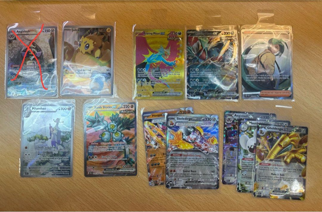 SV04 Paradox Rift hits and codes, Hobbies & Toys, Toys & Games on Carousell