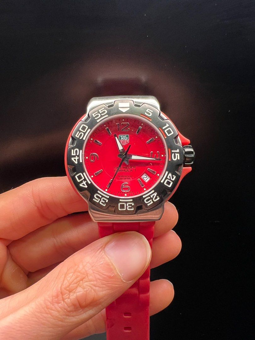 Pre owned tag new arrivals heuer formula 1