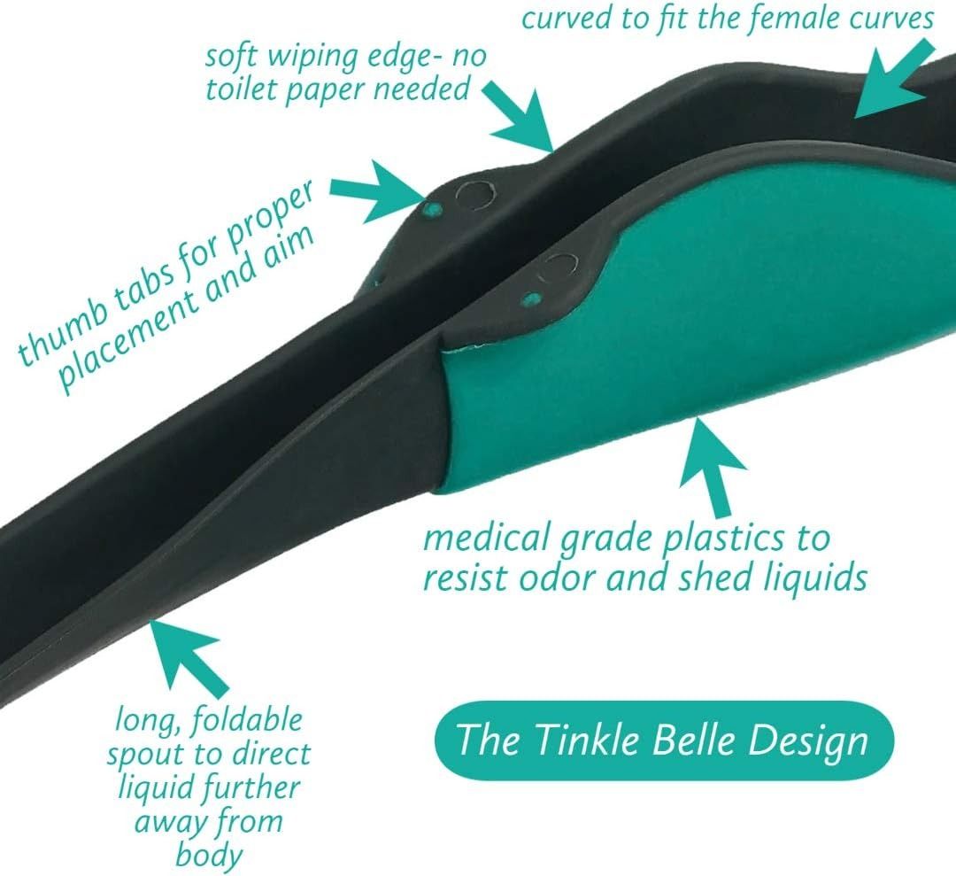 Tinkle Belle Female Urination Device (Category: Sanitary Hygiene) located in Valenzuela. Submitted by cletini (Listing ID 1263290382, Image 1). Description: Tinkle Belle Female Urination Device | Portable Urinal Without Case-Stand to Pee While Staying Fully Clothed! Easy, Compact, Reliable for Hiking/Camping/Travel/Concerts/Festivals/Dirty Toilets 230903 .