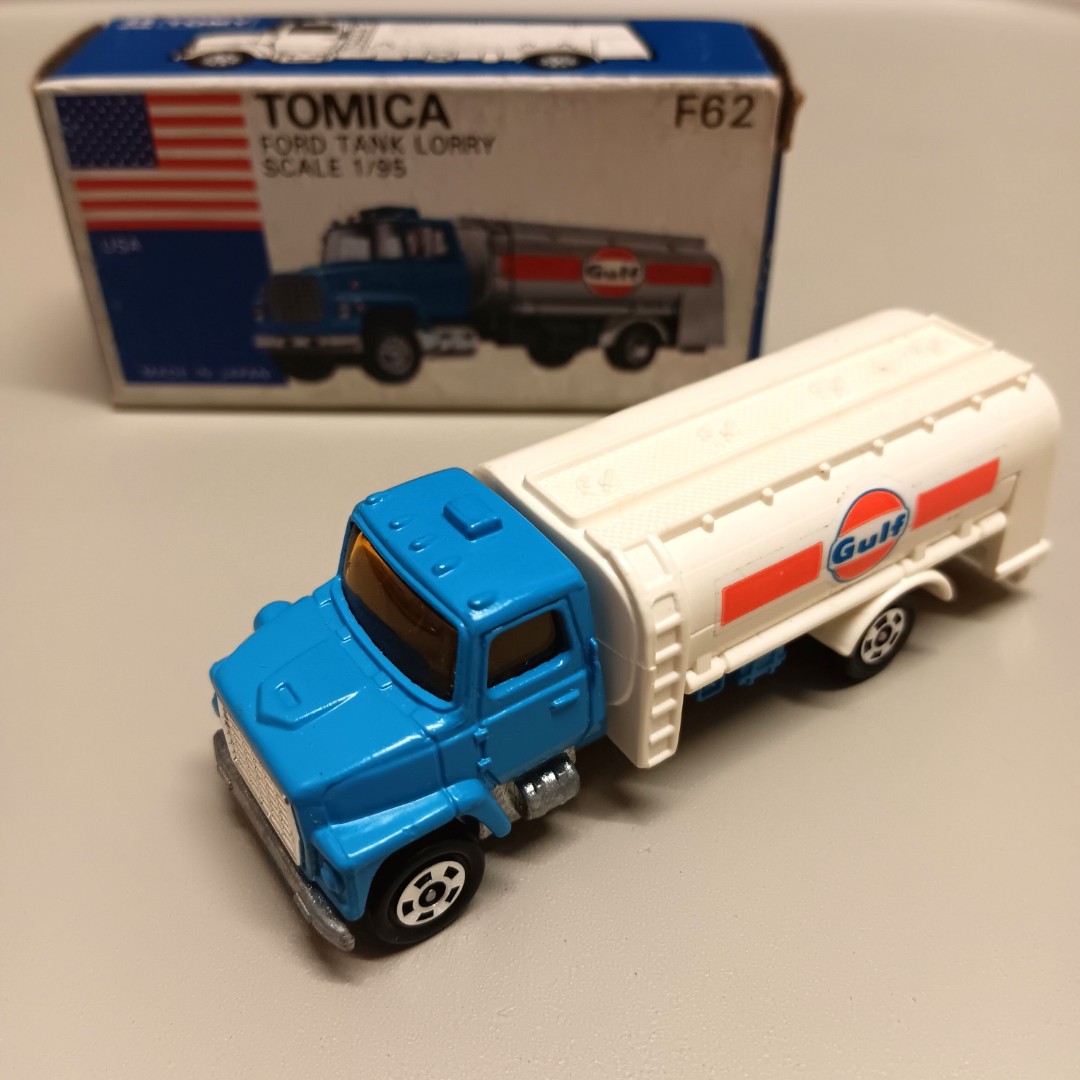 現品限り一斉値下げ！ □貴重品□トミカ FORD TANK LORRY SCALE1/95