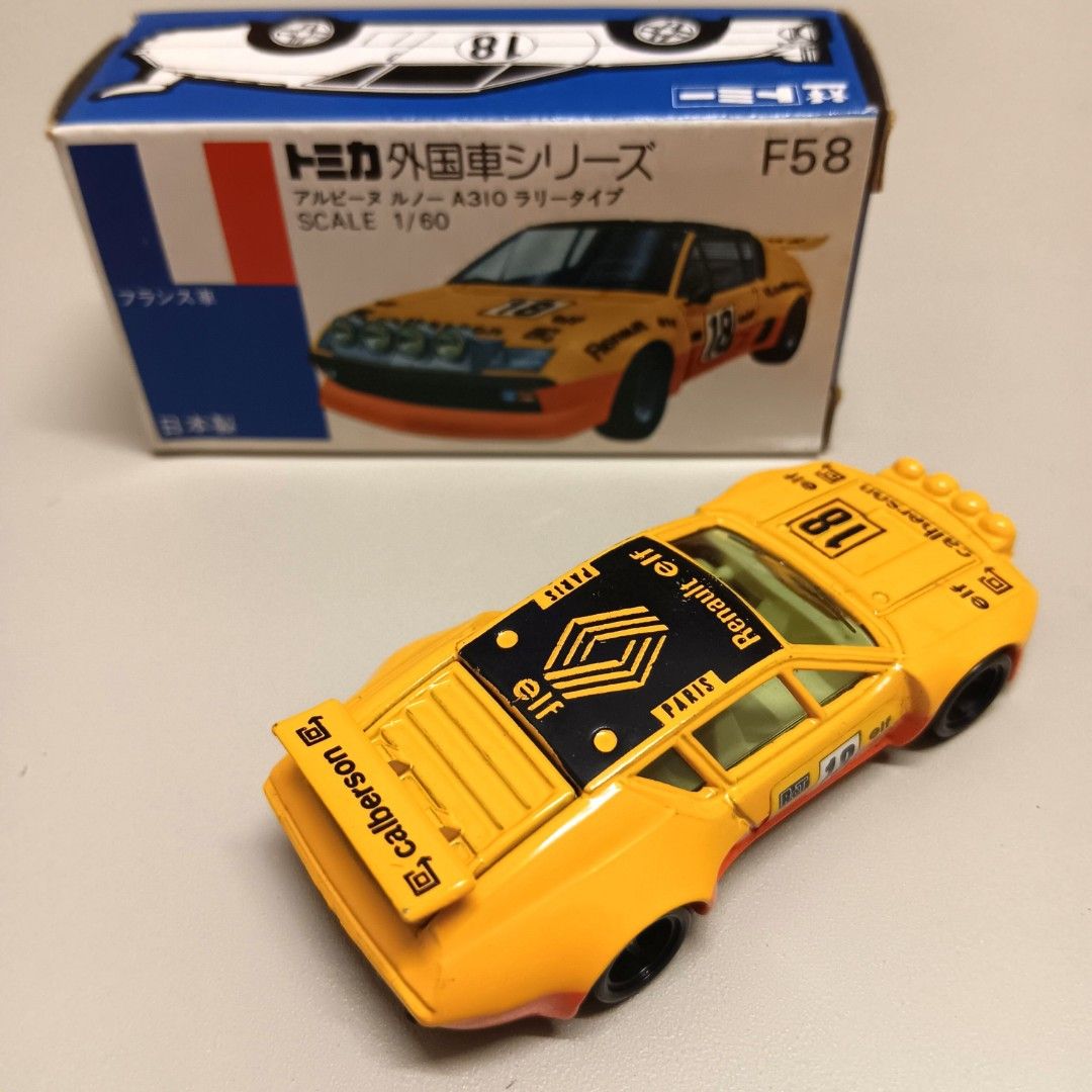 アイアド特注 アルピーヌ ルノーA310 ラリー 日本製 トミカ