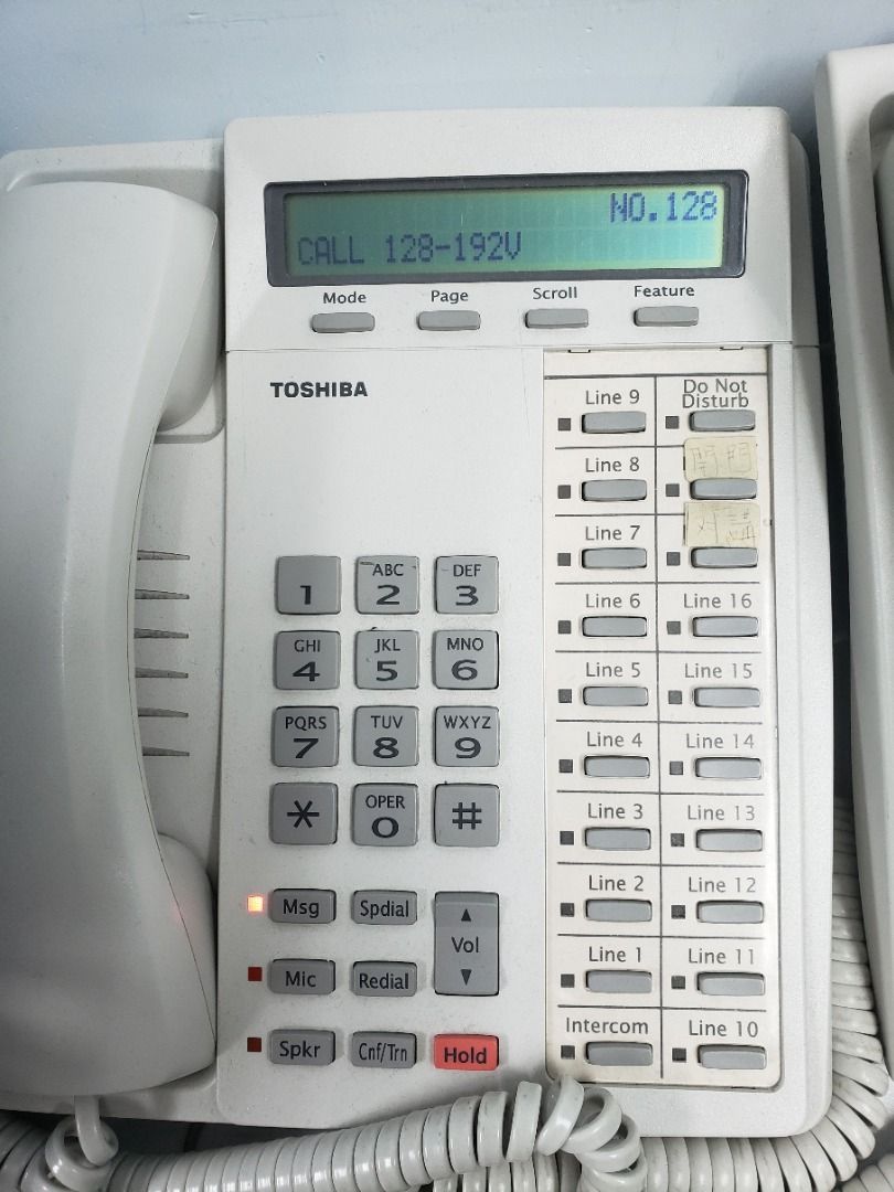 Toshiba Telephone System, 電腦＆科技, 商務用科技產品 Carousell
