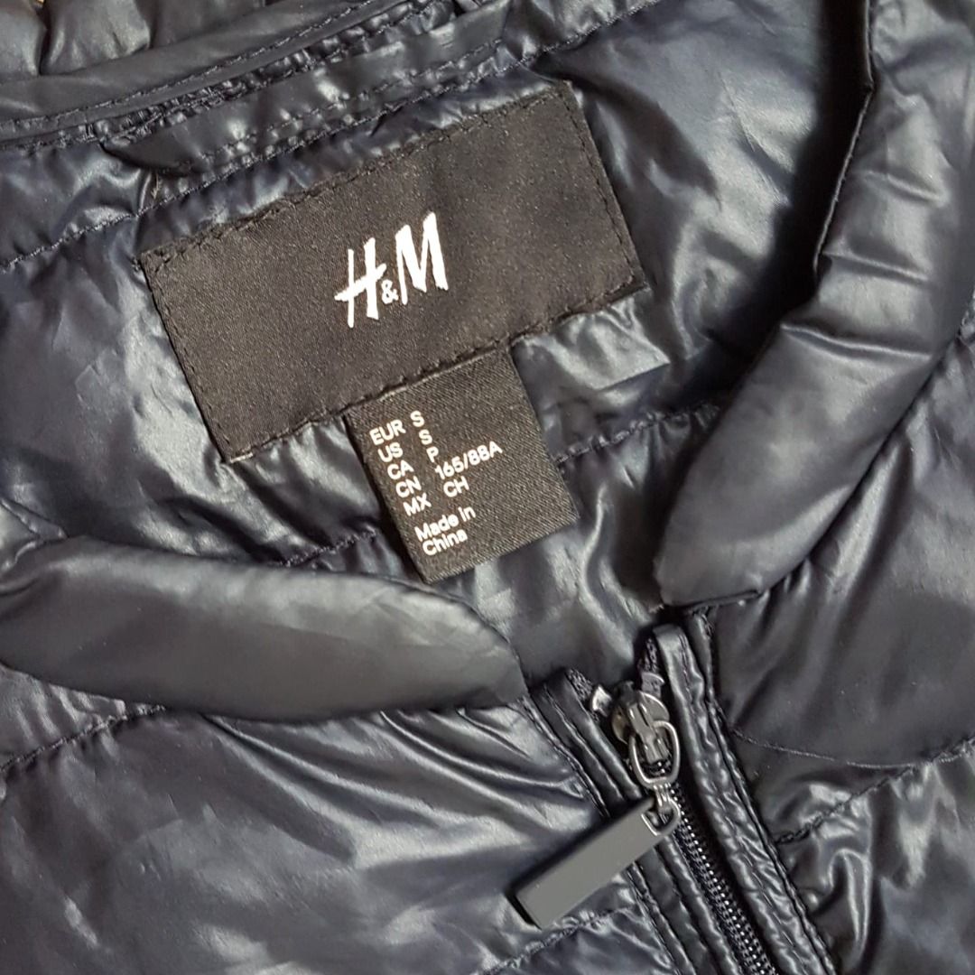 Travel with Style H M Designer Jacket Black Puffer Lightweight