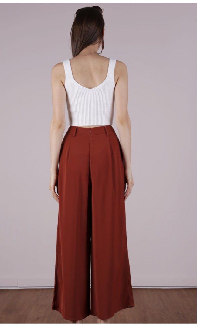 TTR Bondi Flowy Pants Rust Women s Fashion Bottoms Other