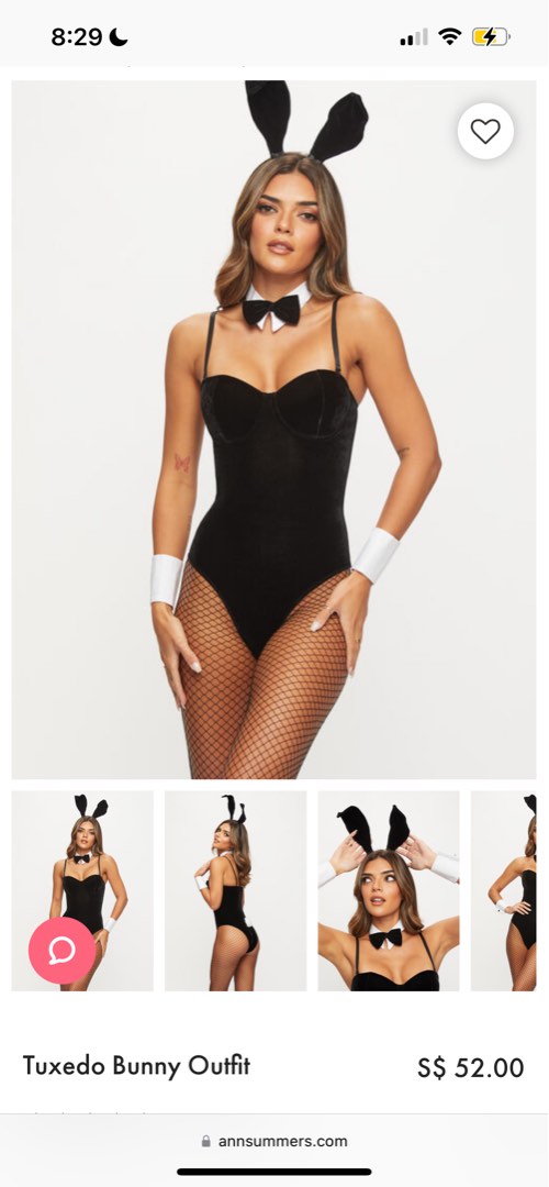 Tuxedo Bunny Outfit cosplay Women s Fashion New Undergarments