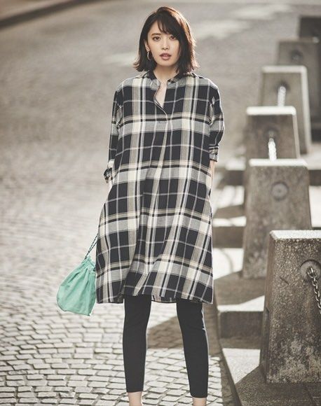 Uniqlo 2025 flannel dress