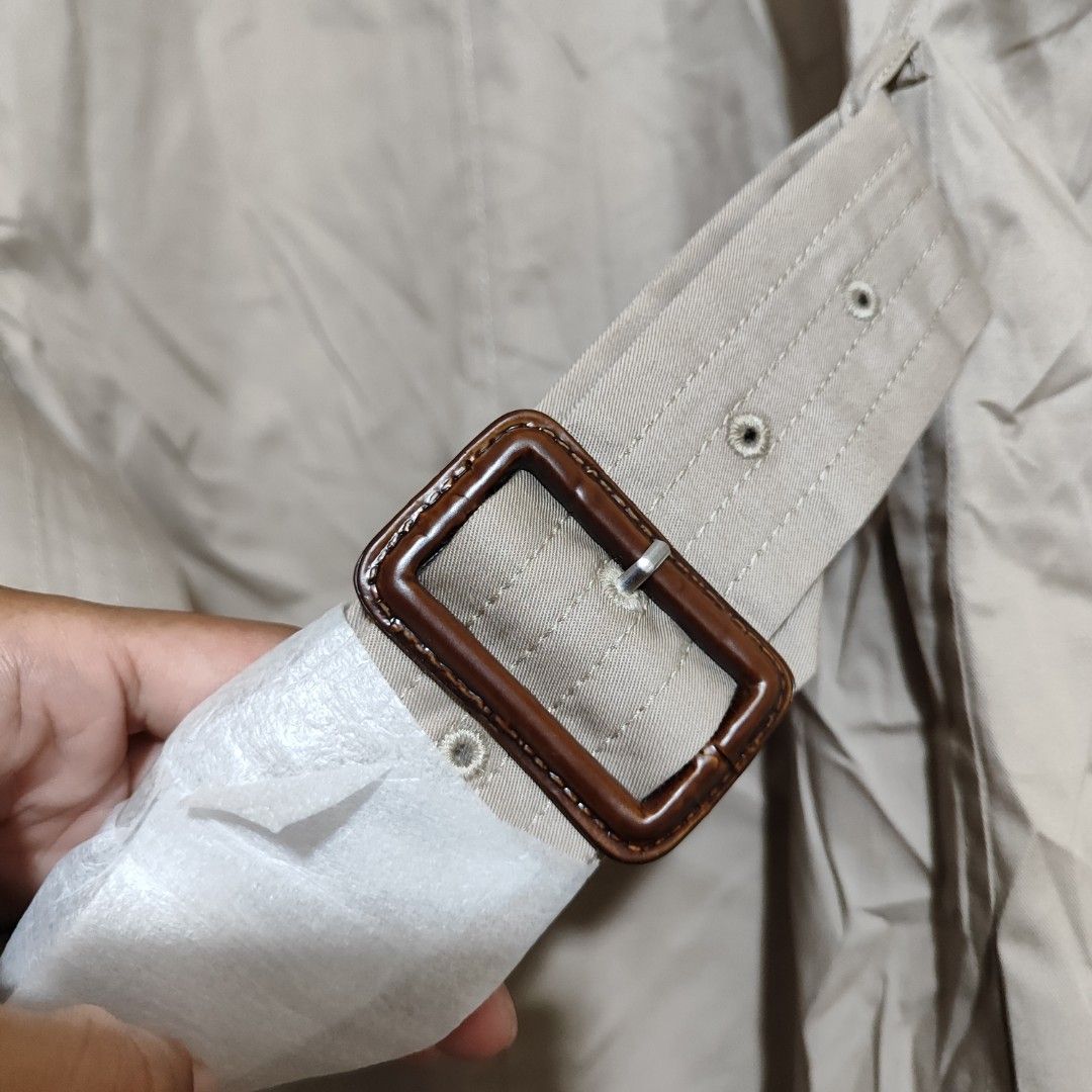 Burberry trench coat top belt replacement for sale