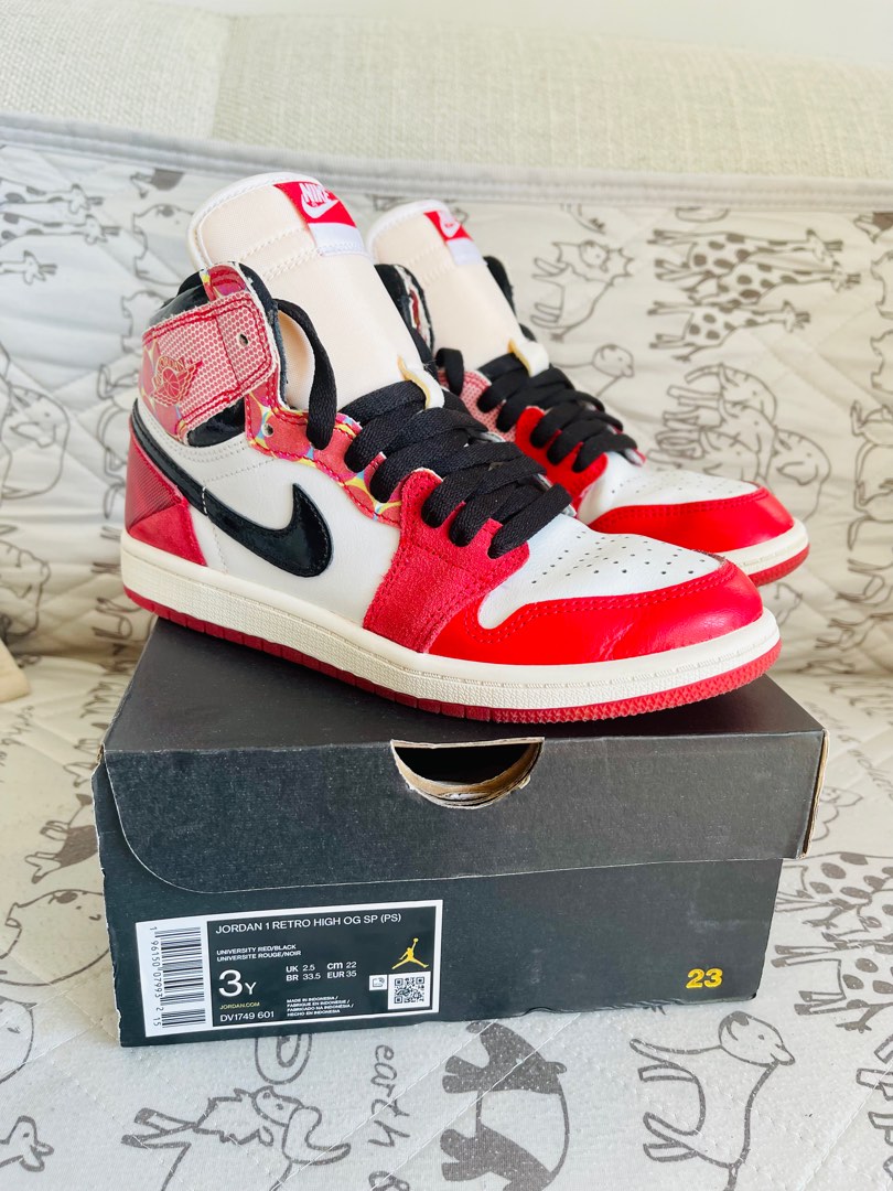 Jordan 1 spiderman 2024 ps