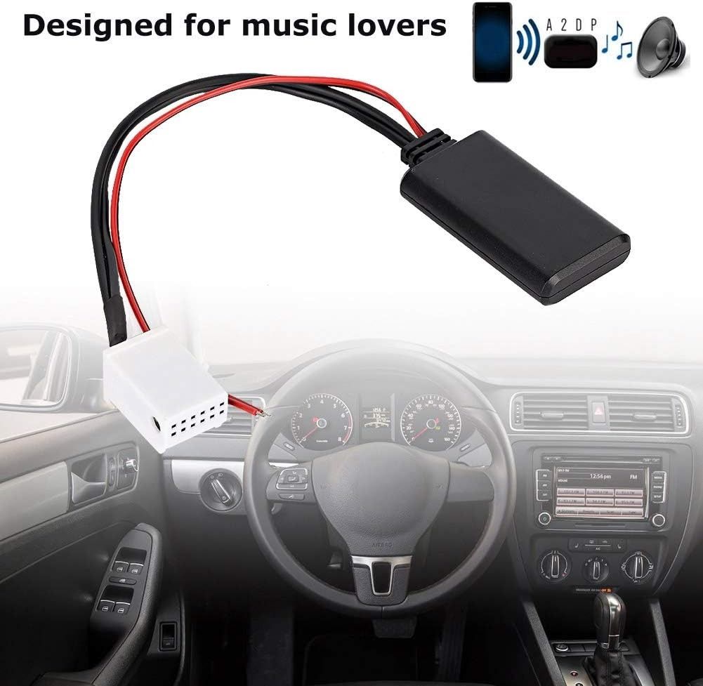 12 Pin 12v Car Wireless Aux Bluetooth 5.0 Adapter Hands Free Auto