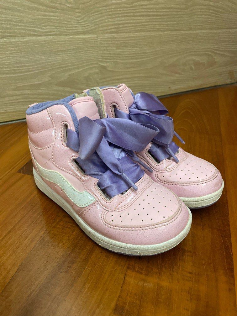 Vans Juma High Tops With Ribbon Laces girls kids Carousell