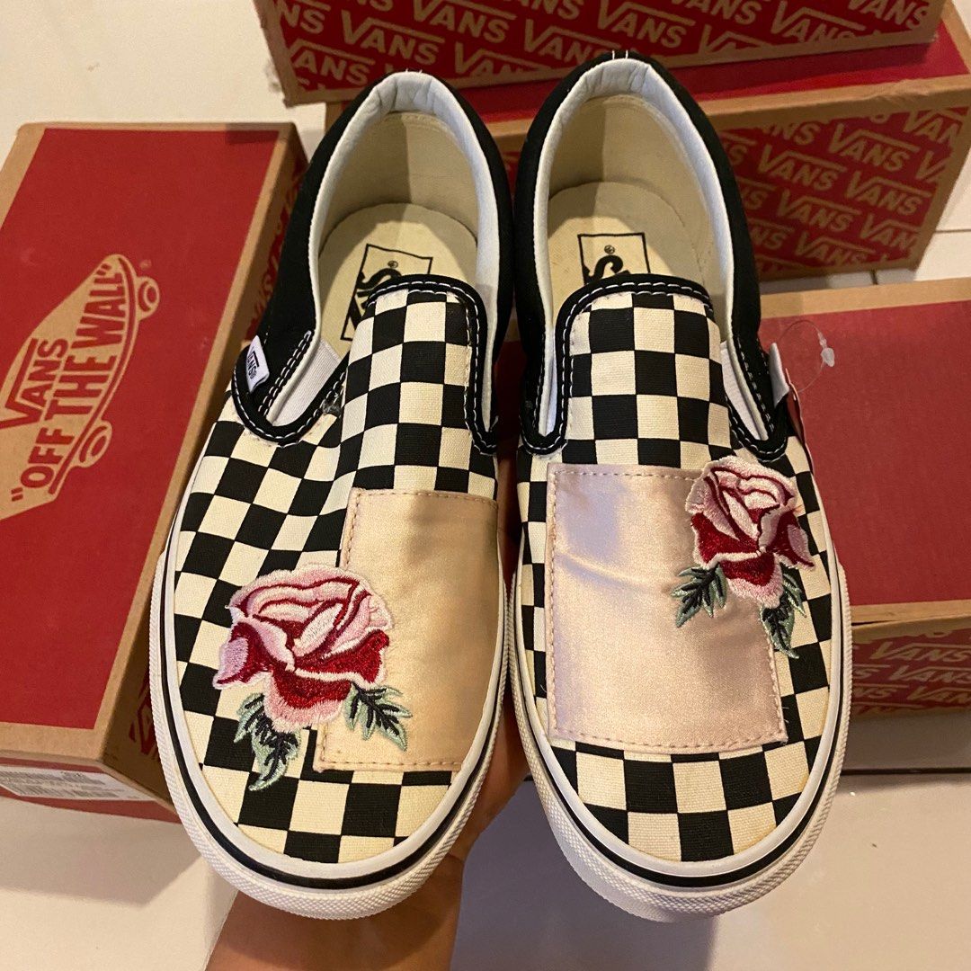 Checkered vans sale 5.5