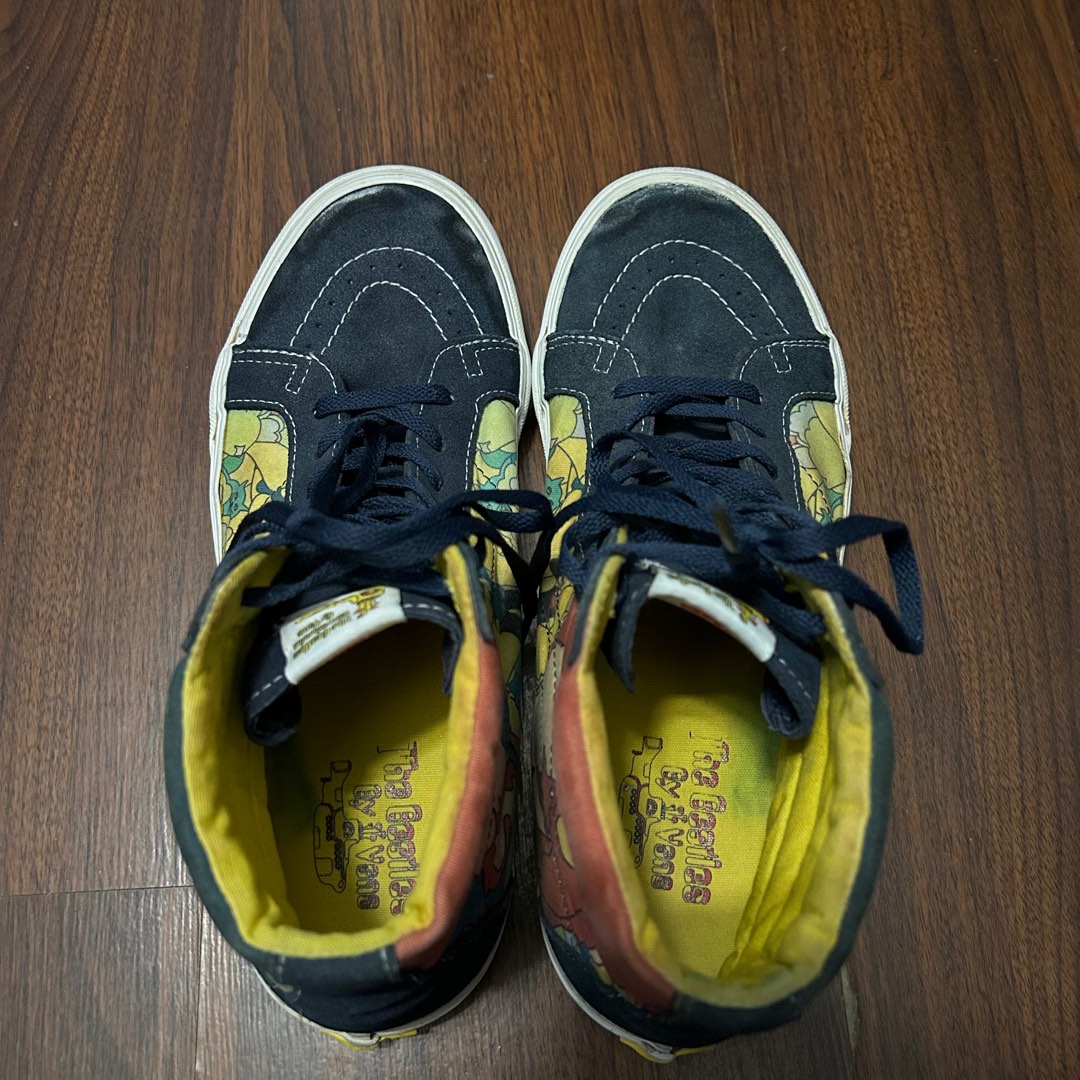 Yellow discount submarine shoes