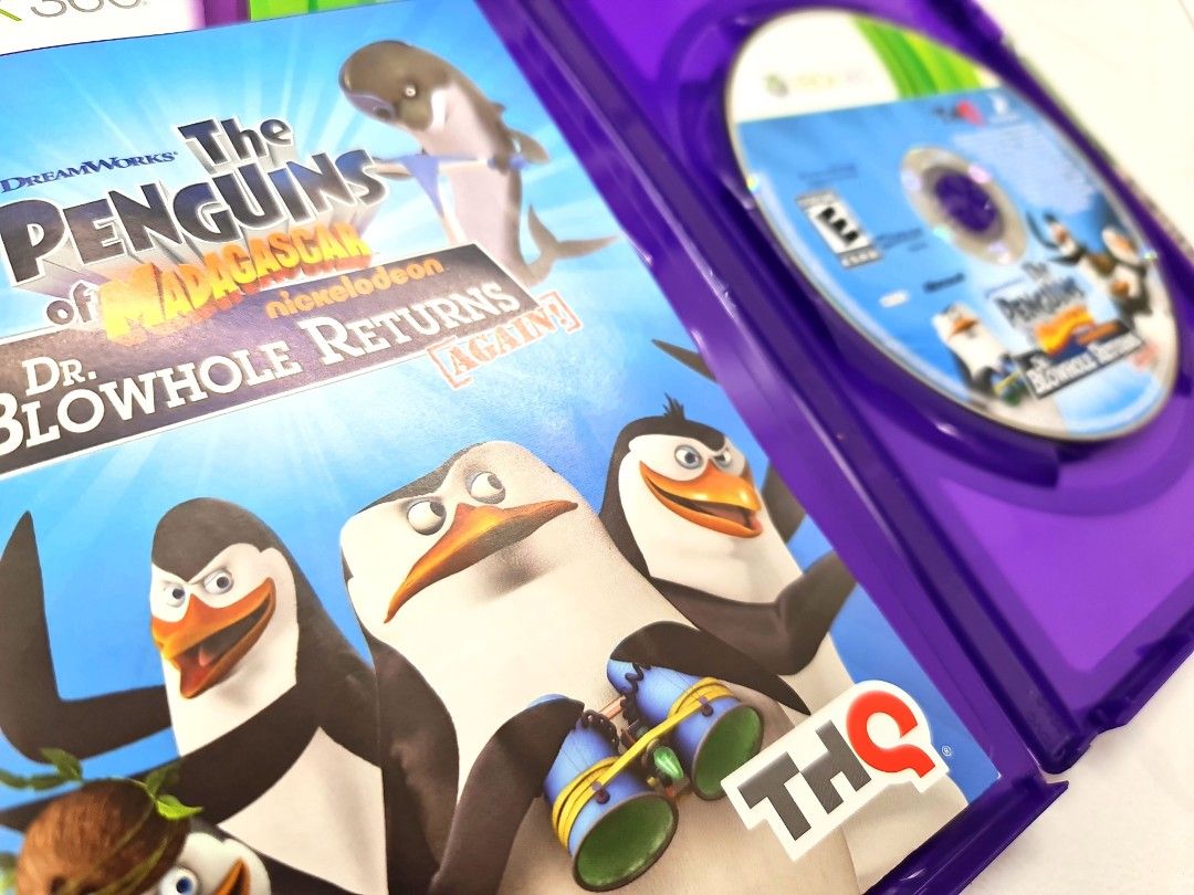 Jogo Penguins of Madagascar: Dr. Blowhole Returns Again! - Xbox 360