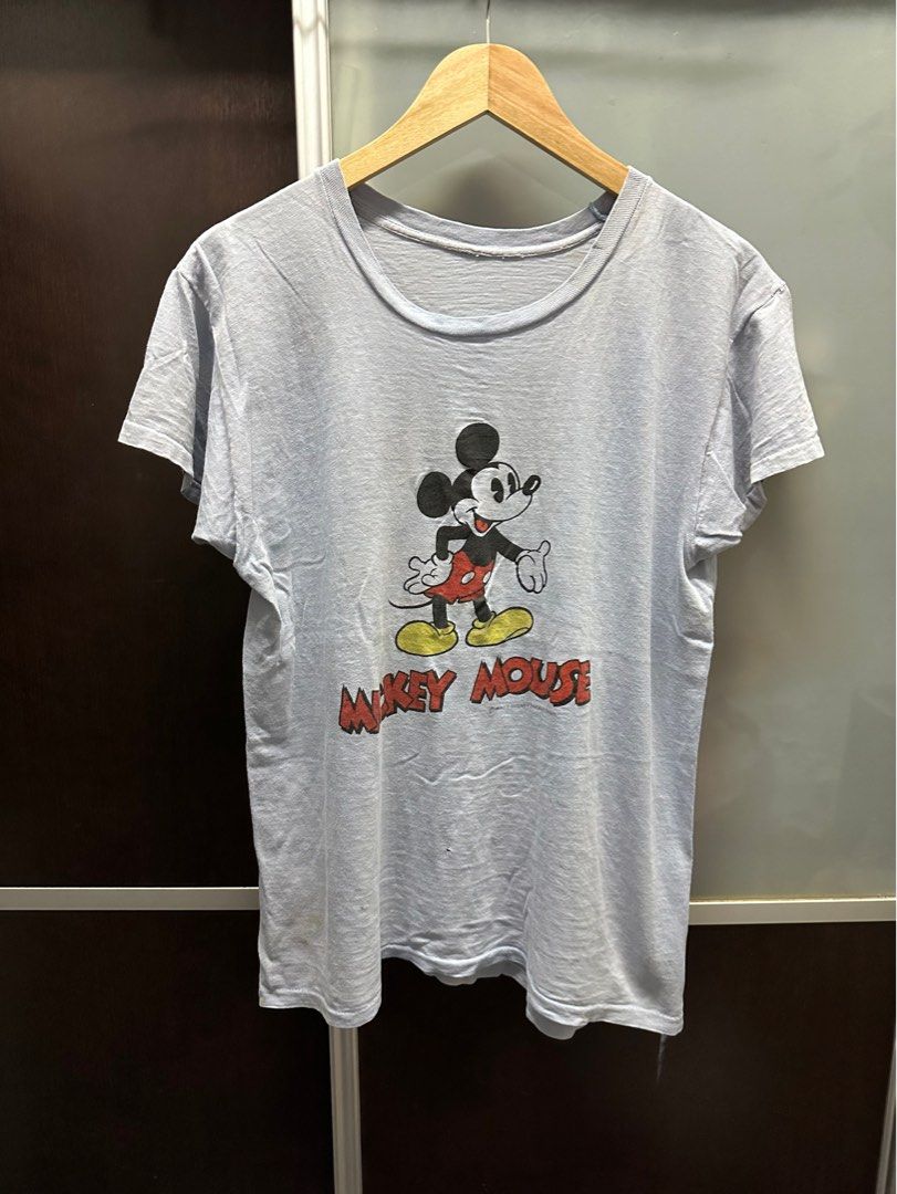 vintage made in USA BEST mickey tee aj