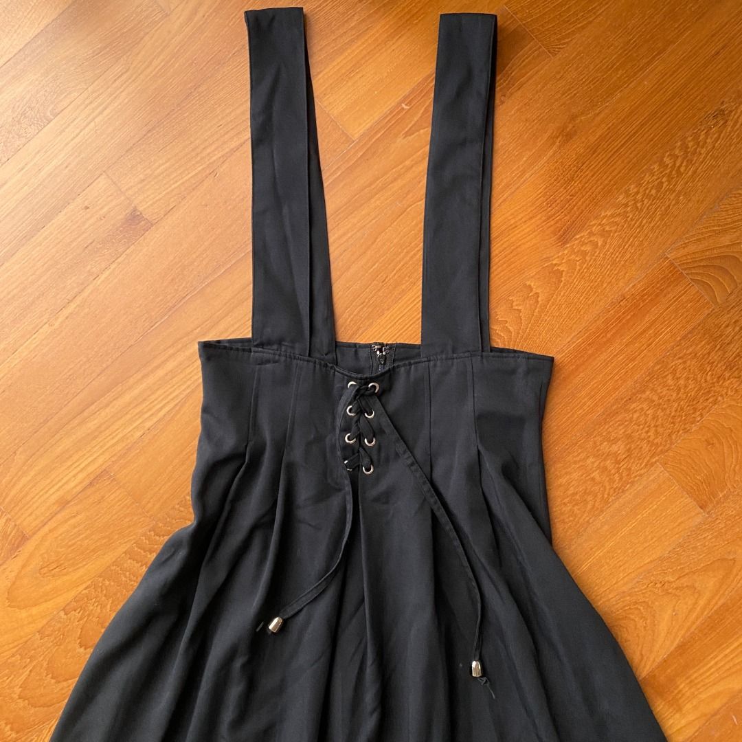 Vintage Black Girdle Skirt This vintage black - Depop