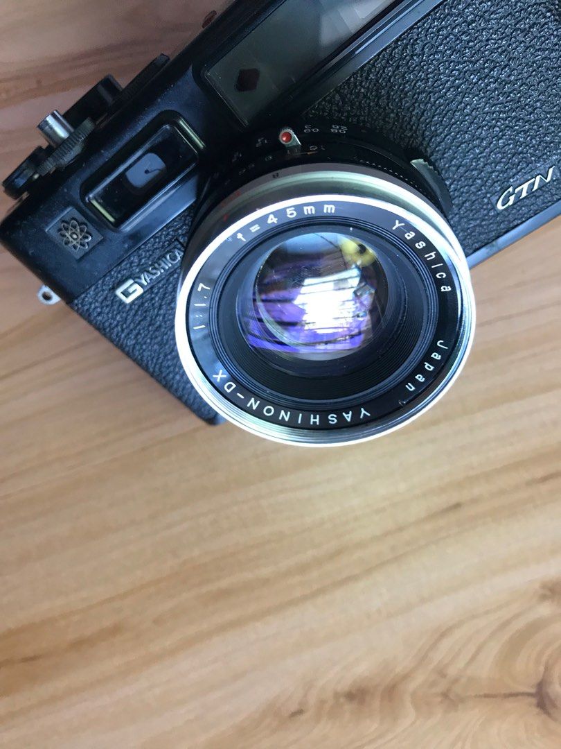 Vintage Rangefinder Film Camera Yashica Electro 35 GTN, Photography