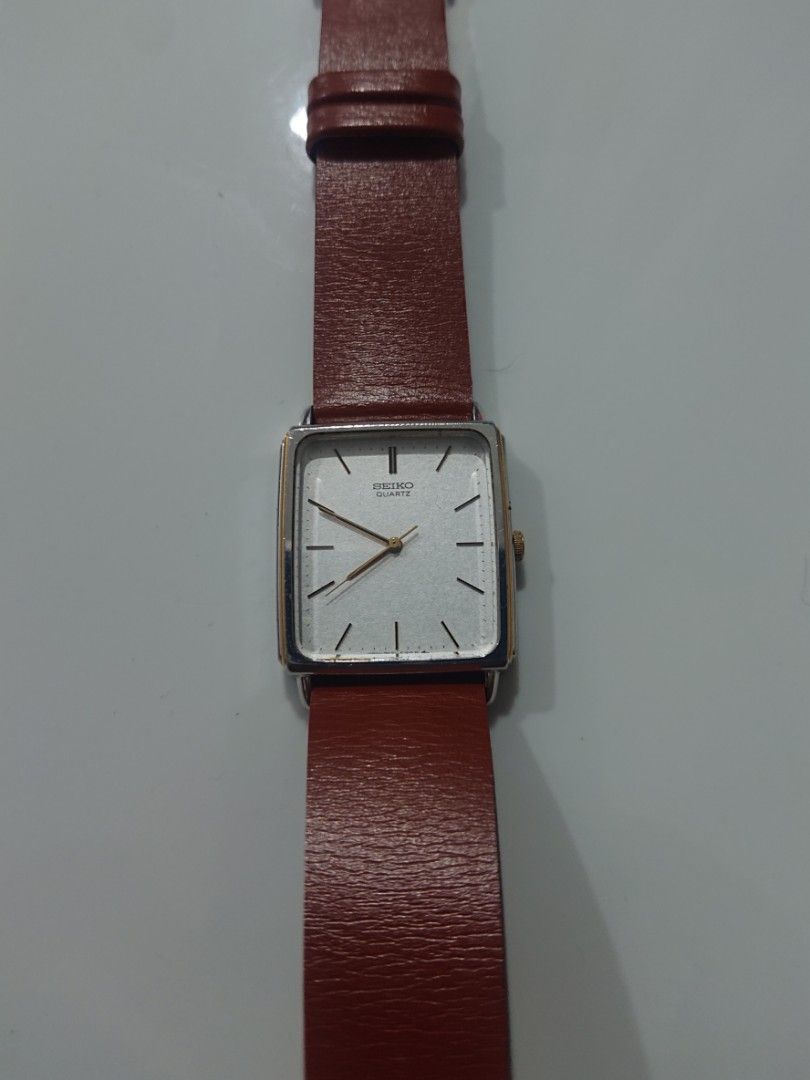 Seiko tank watch sales mens