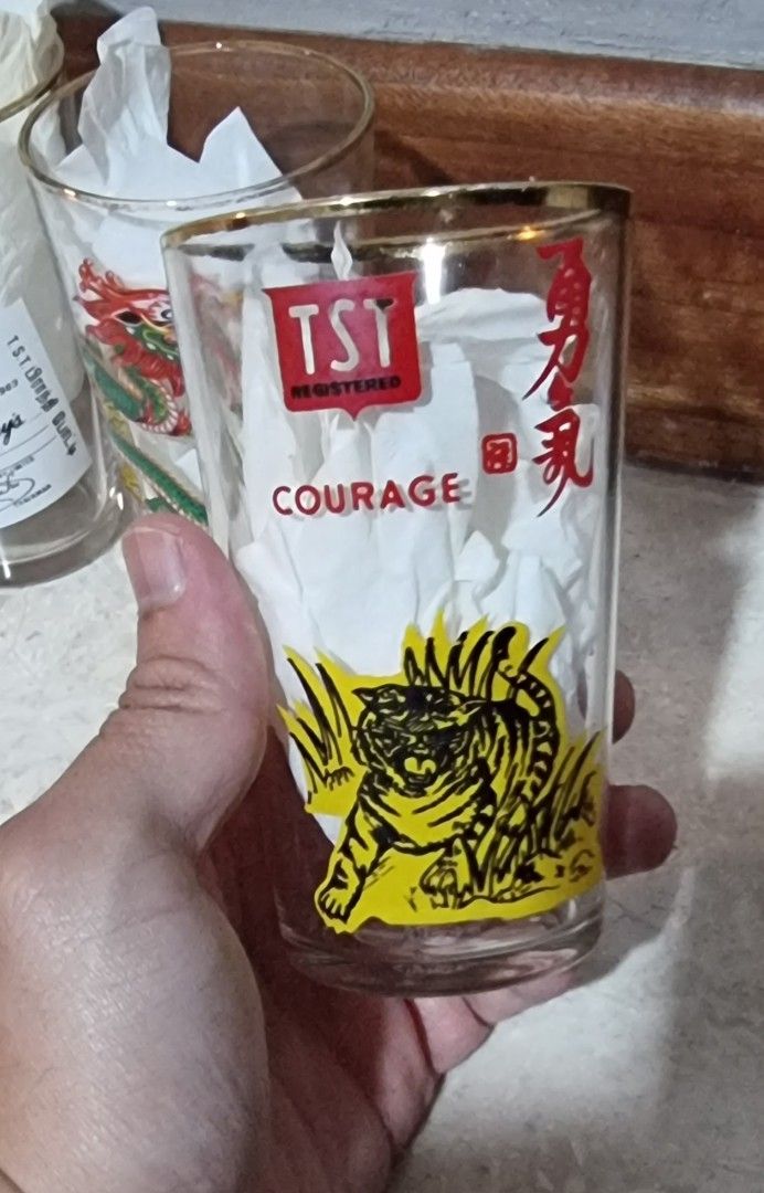 Vintage TST Brandy drinking glasses, Hobbies & Toys, Memorabilia ...