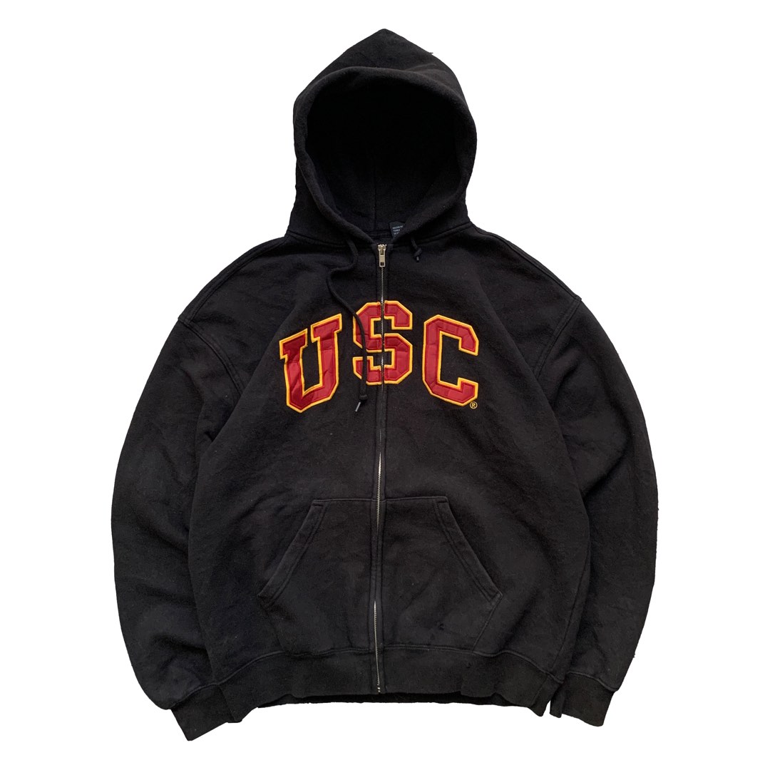 Black usc hoodie hot sale
