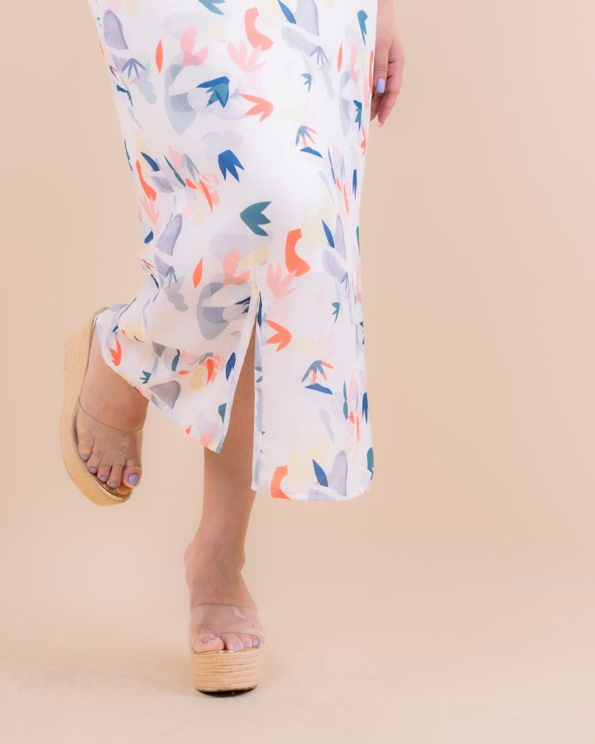 Maxi dress with shorts uk best sale