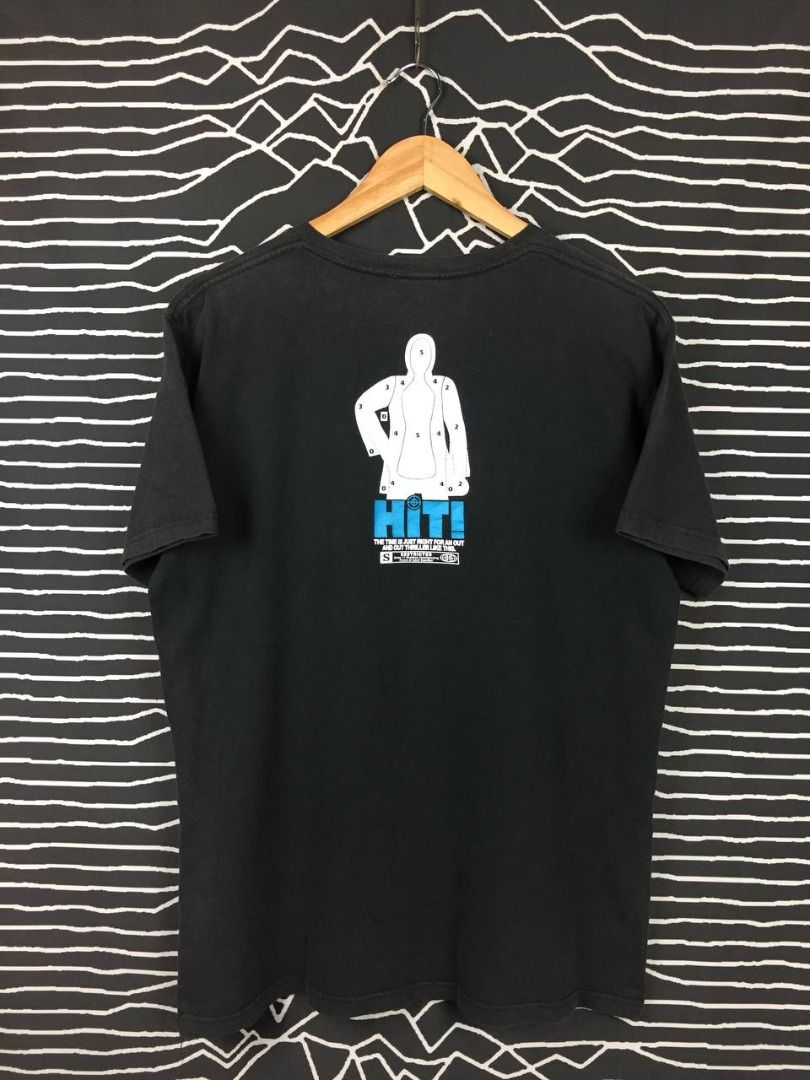 Vtg SOUL MANIA Hit Target All Over Print Tee
