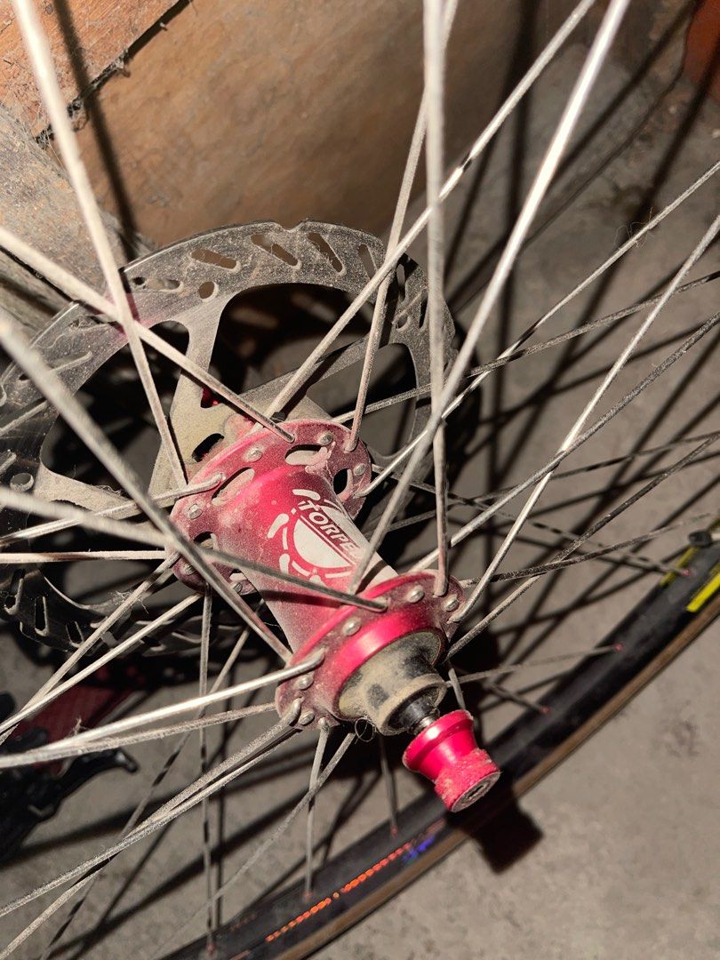 WHEELSET (Category: Bicycles) located in Makati City. Submitted by jakeamos1066969 (Listing ID 1263323735, Image 3). Description: Aeroic Rims 32holes 29er SpeedOne Torpeedo Weapon Shuriken Cassette 11-50t Compass Tire 700/35c 85^.