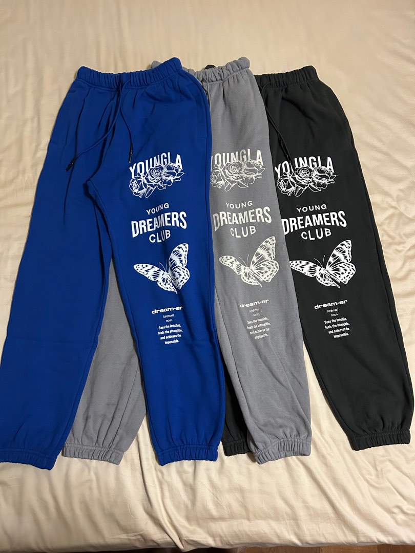 YoungLA Unisex Dreamer Jogger, Women's Fashion, Bottoms, Other Bottoms on  Carousell