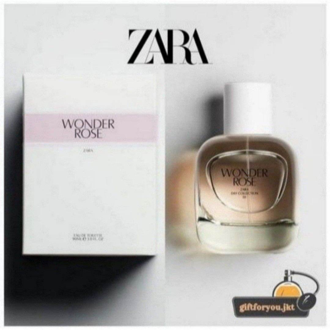 Zara wonder rose parfume 90ml, Kesehatan & Kecantikan, Parfum, Kuku ...