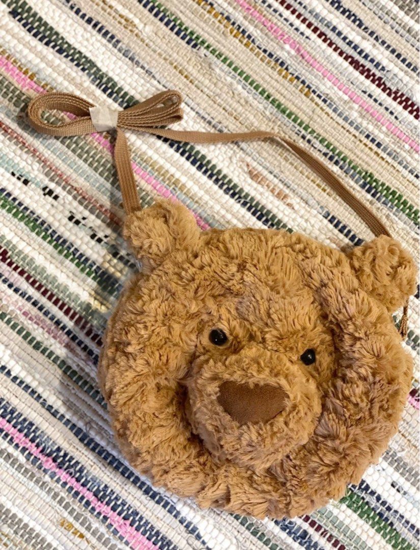 Teddy bear head 2025 bag