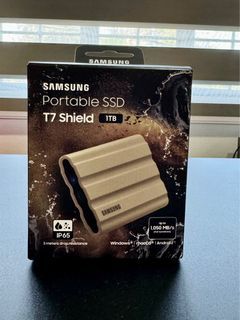 1TB Samsung Portable SSD T7 Shield