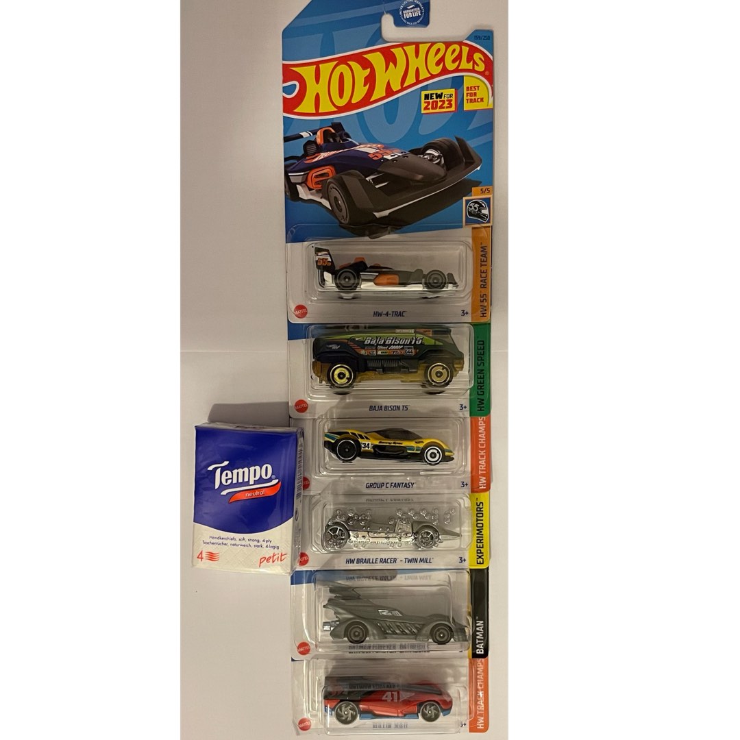 美國進口2023版hot wheels 一套6架, 興趣及遊戲, 玩具& 遊戲類- Carousell