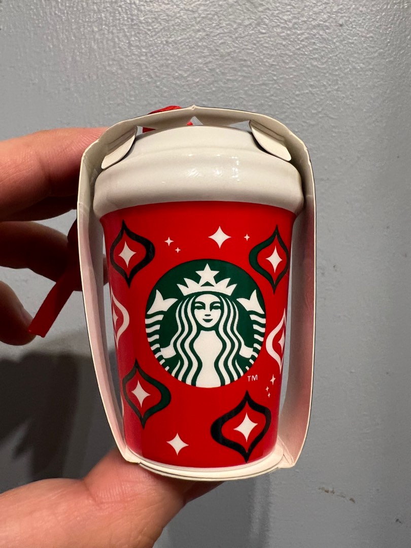 Starbucks Japan - Christmas Red 2023 - 3. Ornament RED CUP