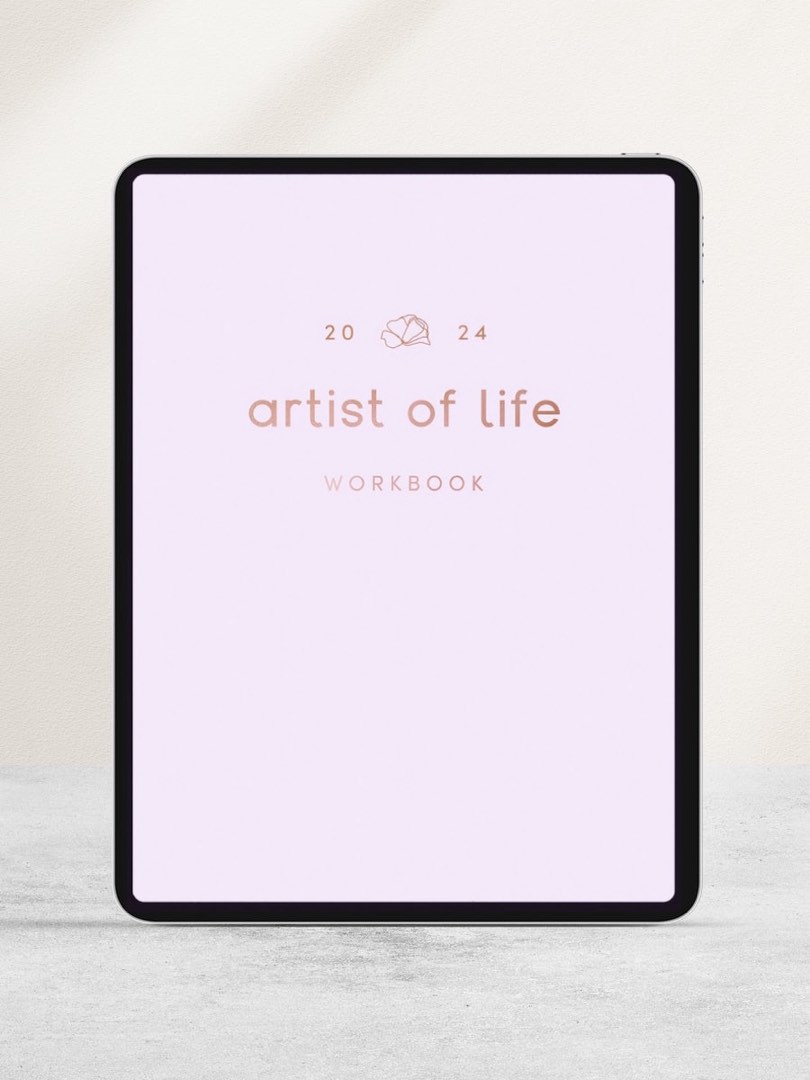 2024 Artist of Life Workbook (Lavender) Digital PDF, Hobbies & Toys