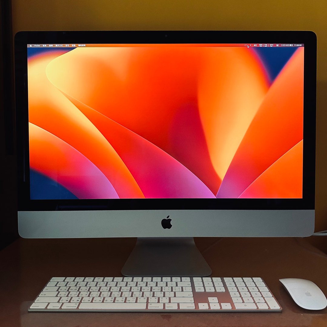 27吋iMac 2019 5K i5 40GB Ram, magic keyboard, magic mouse, 電腦