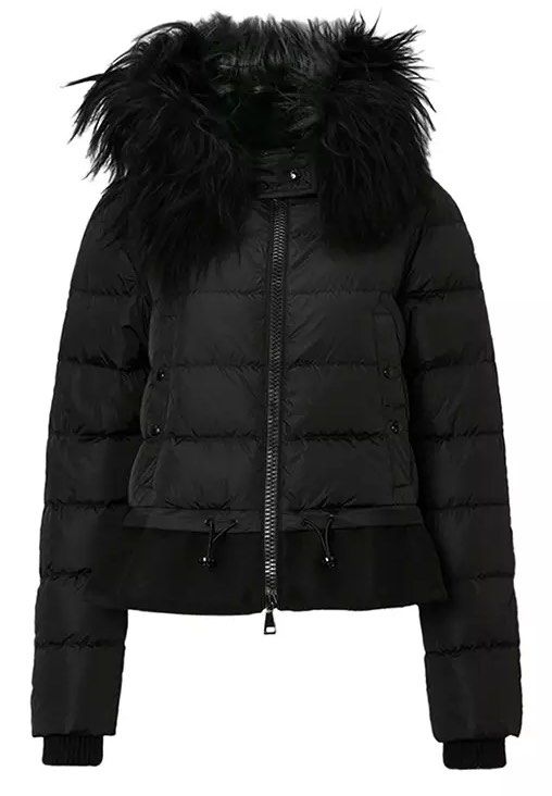 Moncler coat real fur discount