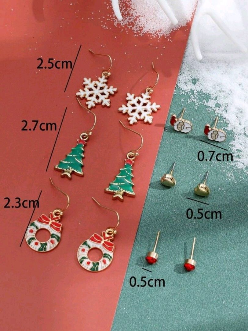 Christmas earrings studs online